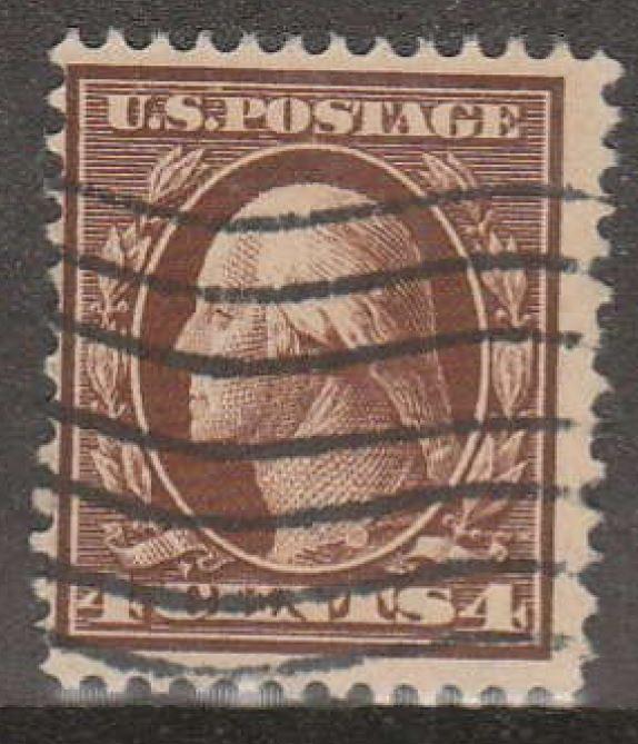 U.S. Scott #377-378 Washington Stamp - Used Single