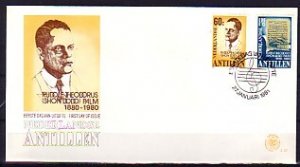 Netherlands Antilles. Scott cat. 462-463. Composer R. Palm. First day cover. ^