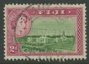 STAMP STATION PERTH Fiji #150 QEII Definitive Issue Used 1954 CV$0.50