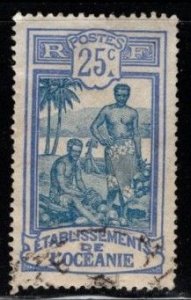 French Polynesia - #33 Kanakas - Used