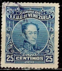 Venezuela 1924; Sc. # 276a; Used Perf. 14 Single Stamp