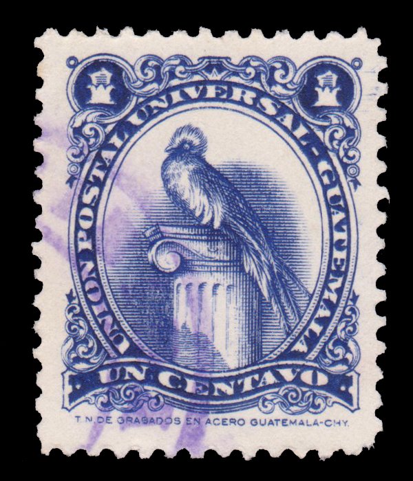 GUATEMALA STAMP 1954. SCOTT # 354. USED. # 11