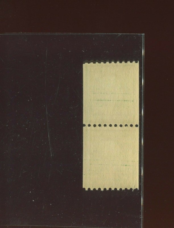 Scott 448 Washington Mint Coil Line Pair of 2 Stamps NH (Stock 448-LP9)