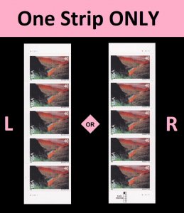 US C134 Airmail Rio Grande 40c plate strip (5 stamps) MNH 1999