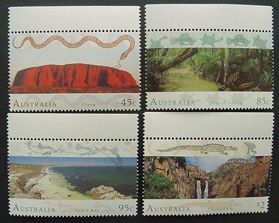 Australia, Scott 1311-1314, MNH Set