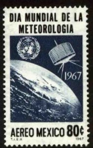 MEXICO C323 World Meteorological Day, Tiros Satellite. MINT, NH. VF.