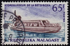 Madagascar - 1966 - Scott #378 - used - Hydrofoil