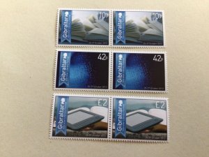 Gibraltar 2013 Literary Festival mint never hinged  stamps  set A14055