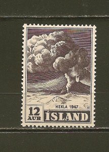 Iceland SC#246 Volcano MNH