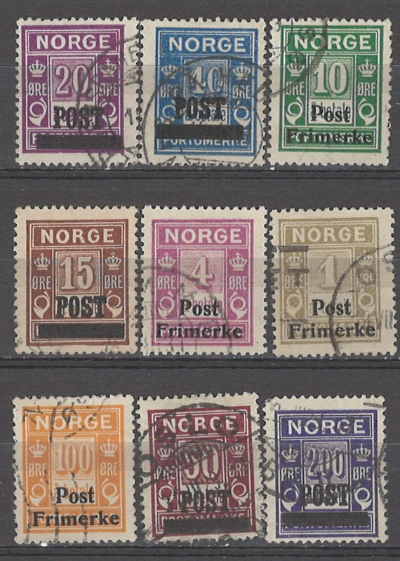 COLLECTION LOT # 5108 NORWAY #136-44 1929 CV+$36