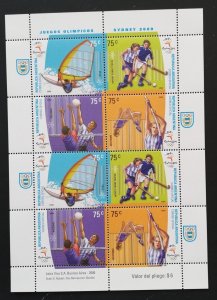 2000 Argentina 2601-2604KL 2000 Olympic Games in Sydney 20,00 €