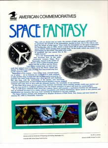 US CP407 Space 2745a Commemorative Panel Mint