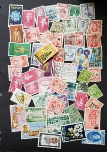 Philippines Stamp Lot Used Collection T5381