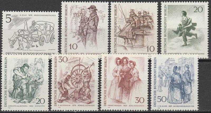 Germany #9N267-74  MNH F-VF CV $3.50