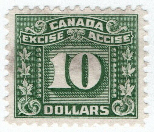 (I.B) Canada Revenue : Excise Tax $10