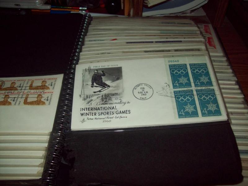 500 US FIRST DAY COVERS CACHETED ADDRESSED $300.00