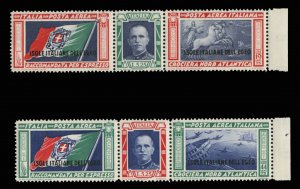 Italian Colonies, Aegean Islands #C26-27 (Sass. PA28-29) Cat$340, 1933 Balbo ...