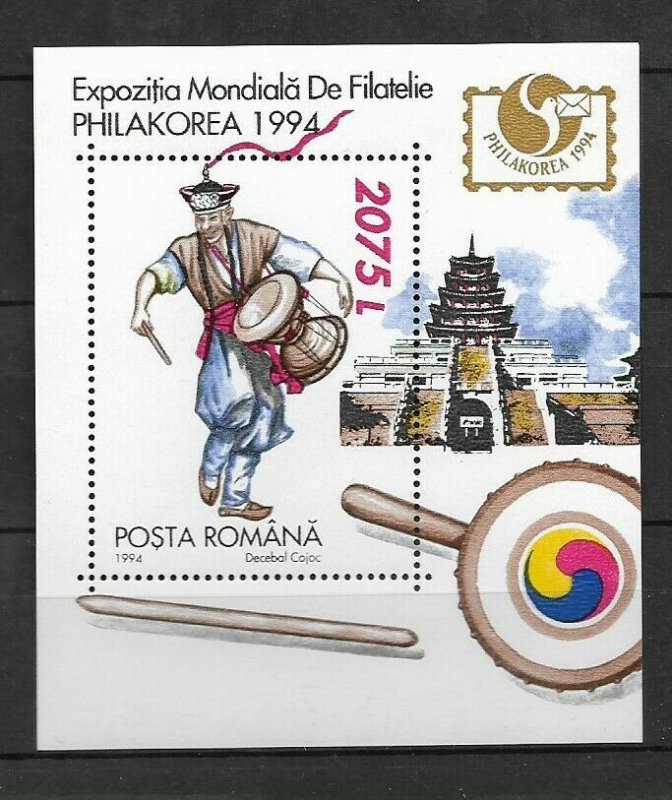 1994-Mi RO BL294-International exposition Philakorea '94