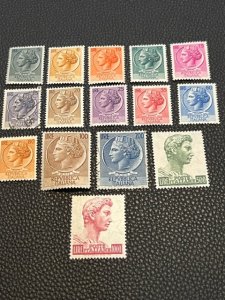 Italy 673B-690A MH (679 and 689 used)