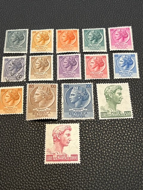 Italy 673B-690A MH (679 and 689 used)