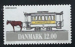 Denmark 1009 MNH 1995 Horse-drawn streetcar (an2331)