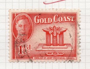 Gold Coast 1948 GVI Early Issue Fine Used 1.5d. NW-203363