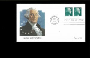 2002 FDC George Washington Washington DC