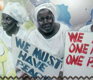 Nobel Peace Prize Stamp Barack Obama Leymah Gbowee S/S MNH #3079 / Bl.428