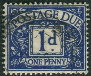 GB 1956 1d SG D47 Used QEII (003011)