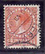 Netherlands-Sc#186- id7-used 22&1/2c Queen-1939-dated-