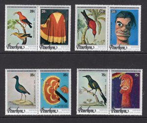 Penrhyn 93-96 MNH/Very Fine 1978 Bicentenary of Discovery of Hawaii