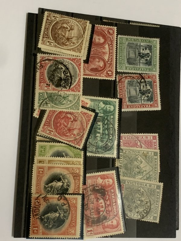 Grenada covers and Barbados stamps