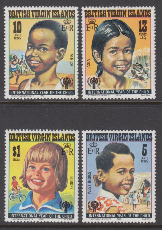 British Virgin Islands 356-359 MNH VF