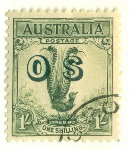 AUSTRALIA #O14, Used, Scott $52.50