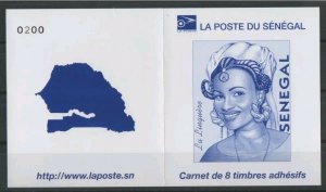 Senegal 2015 booklet carnet-la linguere 370f-self adhesive-ultra rare mnh 