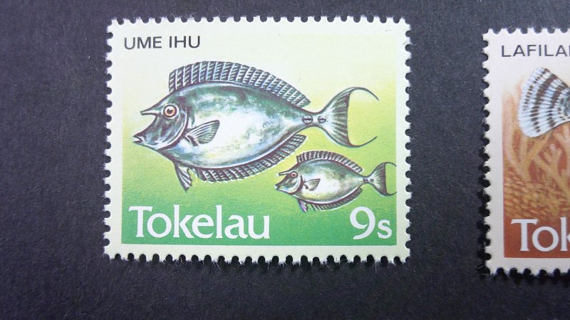 Tokelau 1984 Fish Issue Scott# 104-113 CPL Mint XF NH set of 10