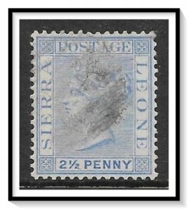 Sierra Leone #27 Queen Victoria Used