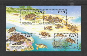 TURTLES - FIJI #792 S/S MNH