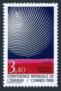 France 2024,MNH.Mi 2578. World Energy Conference,Cannes 1986.