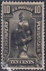 US PR117 Newspaper F - VF Used cv $25