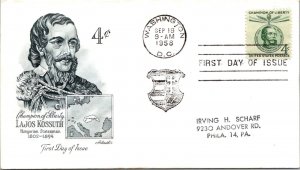 FDC 1958 SC #1117 Artmaster Cachet - Washington DC - Single - F78474