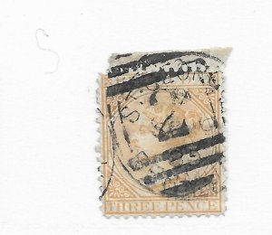 Bermuda #7 Used - Stamp CAT VALUE $75.00ea