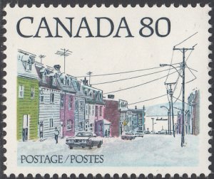 Canada 1978 MNH Sc #725 80c Maritime Street Scene