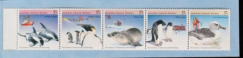 AUSTRALIA 1988 'Save Antarctica' Greenpeace $6 Booklet. MNH **. SG 79a(var).