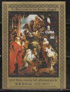 Cuba C265 400th Rubens s.s. MNH