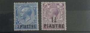 BR.LEVANT 1905   SG36/37 MOUNTED MINT CAT £25