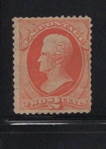 US Stamp Scott #183 Mint Previously Hinged SCV $100