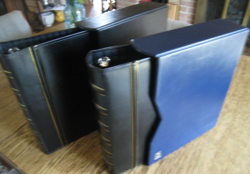 LIGHTHOUSE GRANDE G BINDERS WITH SLIPCASES - USED - LOT OF 2