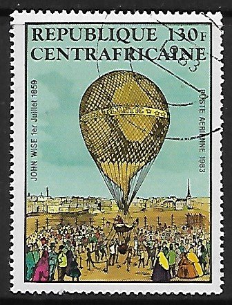 Central African Republic # C283 - Hot Air Balloons - used....(BRN8)