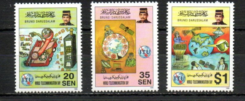 Brunei 493-495 MNH